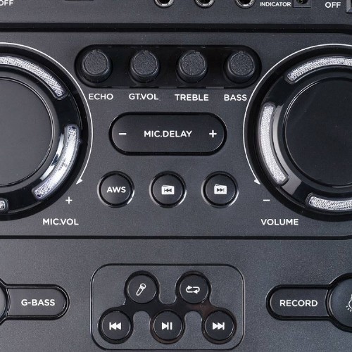 ΦΟΡΗΤΟ ΗΧΕΙΟ AKAI ABTS-15 VOLCANO PRO BLUETOOTH KARAOKE ΜΕ 2 ΑΣΥΡΜΑΤΑ ΜΙΚΡΟΦΩΝΑ